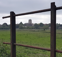 Beccles view across the marshes Beccles view across the marshes