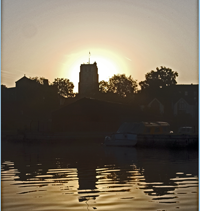 St Michael's Church Beccles at sunrise St Michael's Church Beccles at sunrise